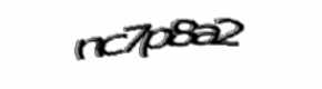 Security check image, please type the characters shown