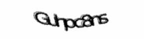 Security check image, please type the characters shown