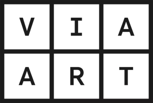  'Via Art' in capital letters in individual boxes