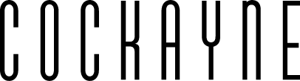 Cockayne logo with black letters