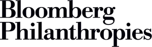 Black text bloomberg philanthropies logo
