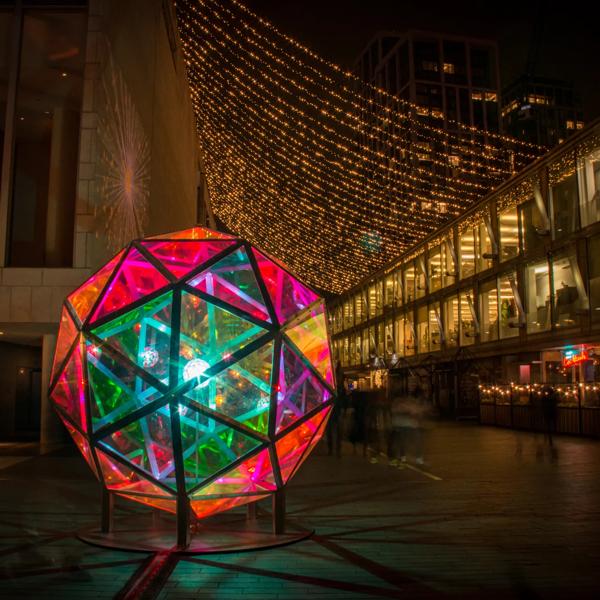 Christmas Light Trails London