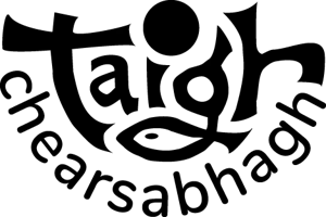 Taigh Chearsabhagh Museum logo in a decorative font