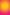 A yellow sun with pink and orange zig zag rays 