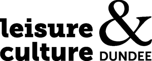 Leisure & Culture Dundee logo with large ampersand 